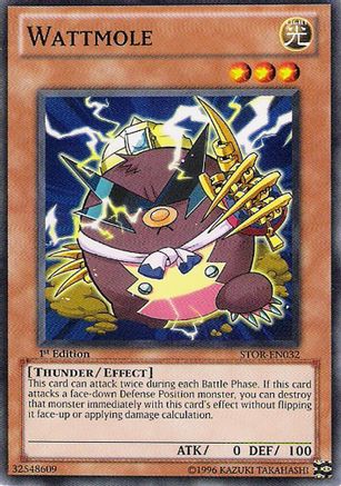 Wattmole (STOR-EN032) - Storm of Ragnarok Unlimited Storm of Ragnarok Yugioh Single  Squirtle Squad Card Shop.
