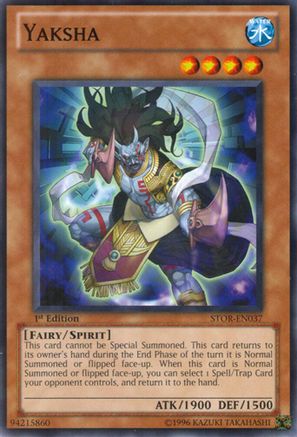 Yaksha (STOR-EN037) - Storm of Ragnarok 1st Edition Storm of Ragnarok Yugioh Single  Squirtle Squad Card Shop.