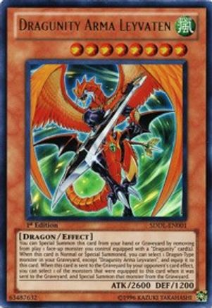 Dragunity Arma Leyvaten (SDDL-EN001) - Structure Deck: Dragunity Legion Unlimited Structure Deck: Dragunity Legion Yugioh Single  Squirtle Squad Card Shop.