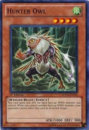 Hunter Owl (SDDL-EN013) - Structure Deck: Dragunity Legion Unlimited Structure Deck: Dragunity Legion Yugioh Single  Squirtle Squad Card Shop.