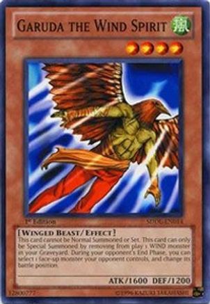 Garuda the Wind Spirit (SDDL-EN014) - Structure Deck: Dragunity Legion 1st Edition Structure Deck: Dragunity Legion Yugioh Single  Squirtle Squad Card Shop.