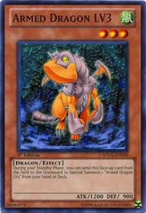Armed Dragon LV3 (SDDL-EN018) - Structure Deck: Dragunity Legion 1st Edition Structure Deck: Dragunity Legion Yugioh Single  Squirtle Squad Card Shop.