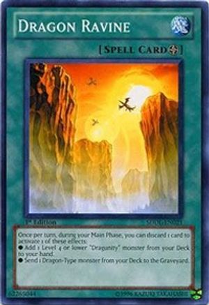 Dragon Ravine (SDDL-EN021) - Structure Deck: Dragunity Legion Unlimited Structure Deck: Dragunity Legion Yugioh Single  Squirtle Squad Card Shop.