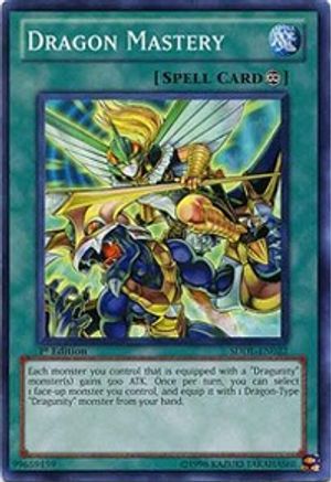 Dragon Mastery (SDDL-EN022) - Structure Deck: Dragunity Legion Unlimited Structure Deck: Dragunity Legion Yugioh Single  Squirtle Squad Card Shop.