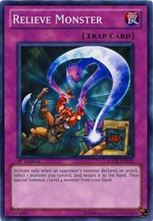 Relieve Monster (SDDL-EN032) - Structure Deck: Dragunity Legion 1st Edition Structure Deck: Dragunity Legion Yugioh Single  Squirtle Squad Card Shop.
