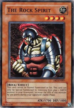 The Rock Spirit (DB2-EN007) - Dark Beginning 2 Unlimited Dark Beginning 2 Yugioh Single  Squirtle Squad Card Shop.