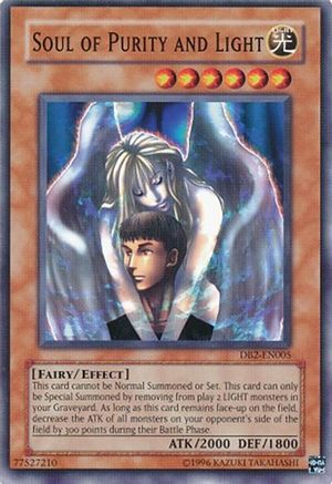 Soul of Purity and Light (DB2-EN005) - Dark Beginning 2 Unlimited Dark Beginning 2 Yugioh Single  Squirtle Squad Card Shop.