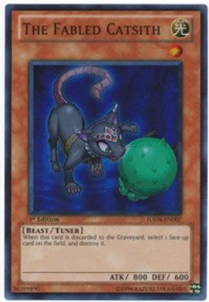 The Fabled Catsith (HA04-EN007) - Hidden Arsenal 4 Unlimited Hidden Arsenal 4 Yugioh Single  Squirtle Squad Card Shop.