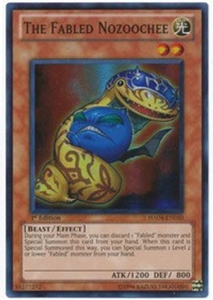 The Fabled Nozoochee (HA04-EN010) - Hidden Arsenal 4 Unlimited Hidden Arsenal 4 Yugioh Single  Squirtle Squad Card Shop.