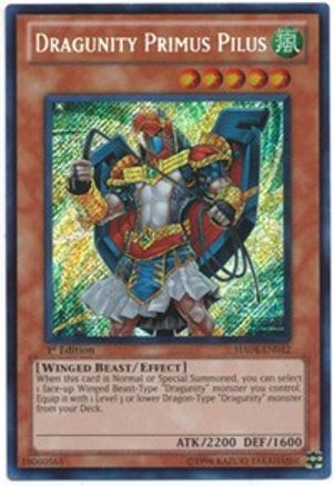 Dragunity Primus Pilus (HA04-EN012) - Hidden Arsenal 4 Unlimited Hidden Arsenal 4 Yugioh Single  Squirtle Squad Card Shop.