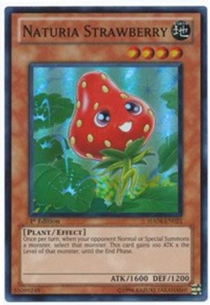 Naturia Strawberry (HA04-EN021) - Hidden Arsenal 4 1st Edition Hidden Arsenal 4 Yugioh Single  Squirtle Squad Card Shop.