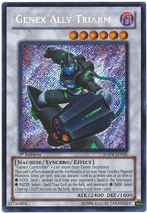 Genex Ally Triarm (HA04-EN026) - Hidden Arsenal 4 1st Edition Hidden Arsenal 4 Yugioh Single  Squirtle Squad Card Shop.