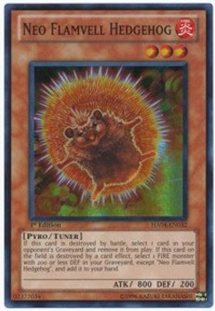 Neo Flamvell Hedgehog (HA04-EN032) - Hidden Arsenal 4 Unlimited Hidden Arsenal 4 Yugioh Single  Squirtle Squad Card Shop.