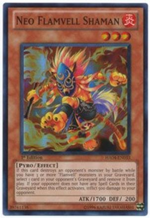 Neo Flamvell Shaman (HA04-EN033) - Hidden Arsenal 4 Unlimited Hidden Arsenal 4 Yugioh Single  Squirtle Squad Card Shop.