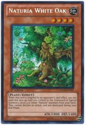 Naturia White Oak (HA04-EN051) - Hidden Arsenal 4 Unlimited Hidden Arsenal 4 Yugioh Single  Squirtle Squad Card Shop.