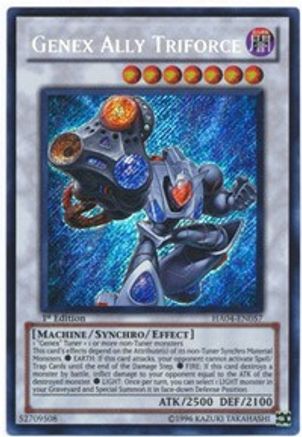 Genex Ally Triforce (HA04-EN057) - Hidden Arsenal 4 Unlimited Hidden Arsenal 4 Yugioh Single  Squirtle Squad Card Shop.