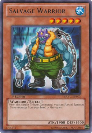 Salvage Warrior (EXVC-EN003) - Extreme Victory 1st Edition Extreme Victory Yugioh Single  Squirtle Squad Card Shop.