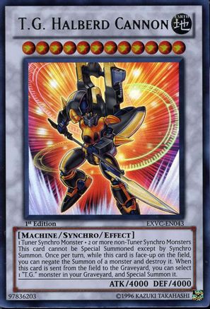 T.G. Halberd Cannon (EXVC-EN043) - Extreme Victory 1st Edition Extreme Victory Yugioh Single  Squirtle Squad Card Shop.