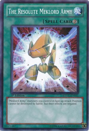 The Resolute Meklord Army (EXVC-EN051) - Extreme Victory 1st Edition Extreme Victory Yugioh Single  Squirtle Squad Card Shop.
