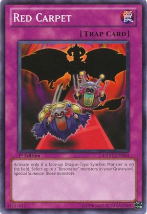 Red Carpet (EXVC-EN063) - Extreme Victory Unlimited Extreme Victory Yugioh Single  Squirtle Squad Card Shop.