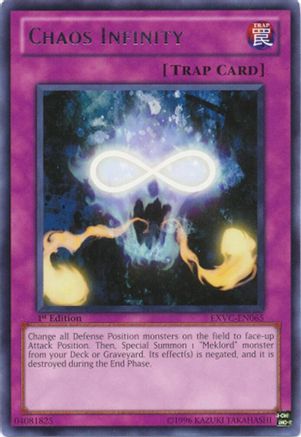 Chaos Infinity (EXVC-EN065) - Extreme Victory Unlimited Extreme Victory Yugioh Single  Squirtle Squad Card Shop.