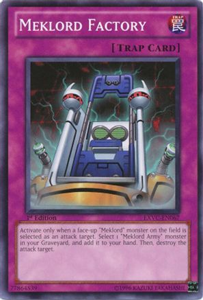 Meklord Factory (EXVC-EN067) - Extreme Victory Unlimited Extreme Victory Yugioh Single  Squirtle Squad Card Shop.