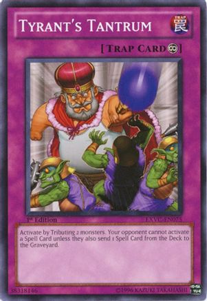 Tyrant's Tantrum (EXVC-EN075) - Extreme Victory 1st Edition Extreme Victory Yugioh Single  Squirtle Squad Card Shop.