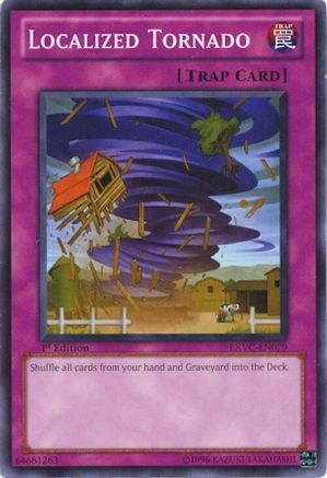 Localized Tornado (EXVC-EN079) - Extreme Victory 1st Edition Extreme Victory Yugioh Single  Squirtle Squad Card Shop.