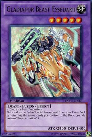 Gladiator Beast Essedarii (EXVC-EN086) - Extreme Victory Unlimited Extreme Victory Yugioh Single  Squirtle Squad Card Shop.