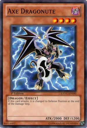 Axe Dragonute (EXVC-EN090) - Extreme Victory Unlimited Extreme Victory Yugioh Single  Squirtle Squad Card Shop.