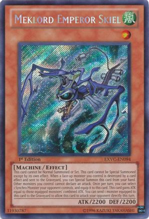 Meklord Emperor Skiel (EXVC-EN094) - Extreme Victory Unlimited Extreme Victory Yugioh Single  Squirtle Squad Card Shop.