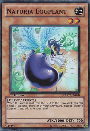 Naturia Eggplant (EXVC-EN098) - Extreme Victory Unlimited Extreme Victory Yugioh Single  Squirtle Squad Card Shop.