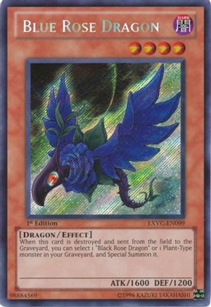 Blue Rose Dragon (EXVC-EN099) - Extreme Victory 1st Edition Extreme Victory Yugioh Single  Squirtle Squad Card Shop.