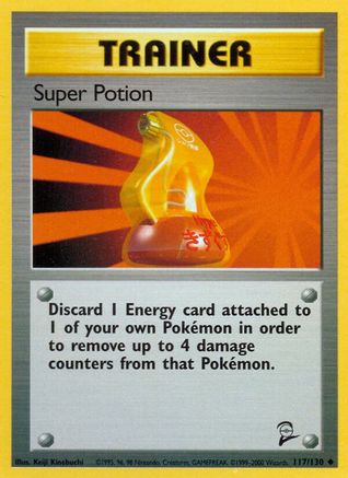 Super Potion 117  Base Set 2 - Uncommon Base Set 2 Pokemon Single  Squirtle Squad Card Shop.