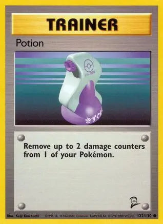 Potion 122  Base Set 2 - Common Base Set 2 Pokemon Single  Squirtle Squad Card Shop.
