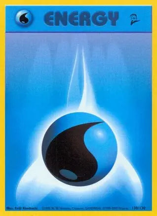 Water Energy 130  Base Set 2 - Common Base Set 2 Pokemon Single  Squirtle Squad Card Shop.