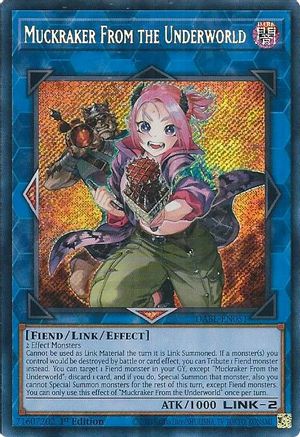 Muckraker From the Underworld (DABL-EN051) - Darkwing Blast 1st Edition Darkwing Blast Yugioh Single  Squirtle Squad Card Shop.