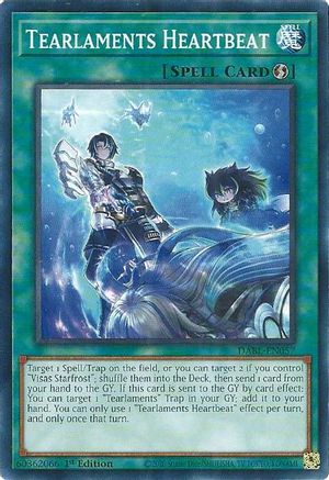 Tearlaments Heartbeat (DABL-EN057) - Darkwing Blast 1st Edition Darkwing Blast Yugioh Single  Squirtle Squad Card Shop.