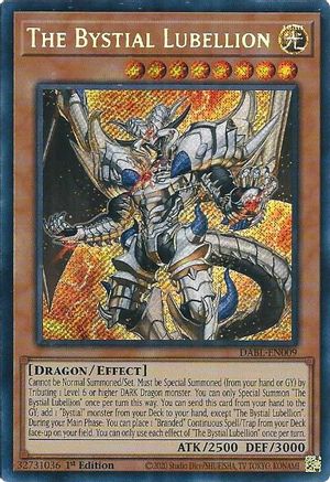 The Bystial Lubellion (DABL-EN009) - Darkwing Blast 1st Edition Darkwing Blast Yugioh Single  Squirtle Squad Card Shop.