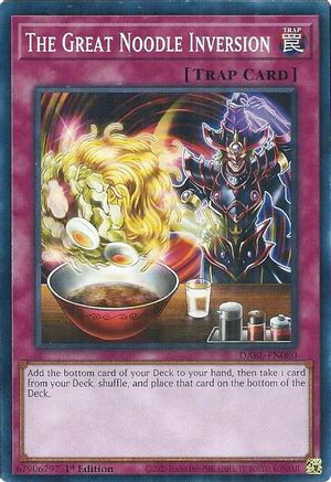The Great Noodle Inversion (DABL-EN080) - Darkwing Blast 1st Edition Darkwing Blast Yugioh Single  Squirtle Squad Card Shop.
