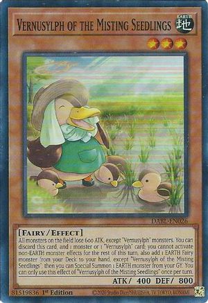 Vernusylph of the Misting Seedlings (DABL-EN026) - Darkwing Blast 1st Edition Darkwing Blast Yugioh Single  Squirtle Squad Card Shop.