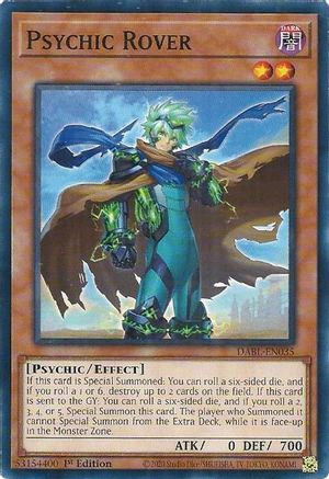 Psychic Rover (DABL-EN035) - Darkwing Blast 1st Edition Darkwing Blast Yugioh Single  Squirtle Squad Card Shop.