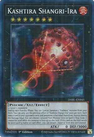 Kashtira Shangri-Ira (DABL-EN045) - Darkwing Blast 1st Edition Darkwing Blast Yugioh Single  Squirtle Squad Card Shop.
