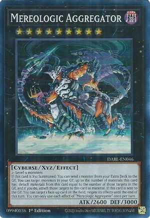 Mereologic Aggregator (DABL-EN046) - Darkwing Blast 1st Edition Darkwing Blast Yugioh Single  Squirtle Squad Card Shop.