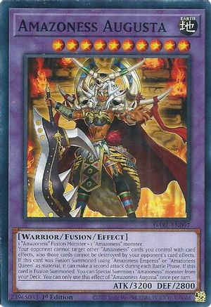Amazoness Augusta (DABL-EN097) - Darkwing Blast 1st Edition Darkwing Blast Yugioh Single  Squirtle Squad Card Shop.