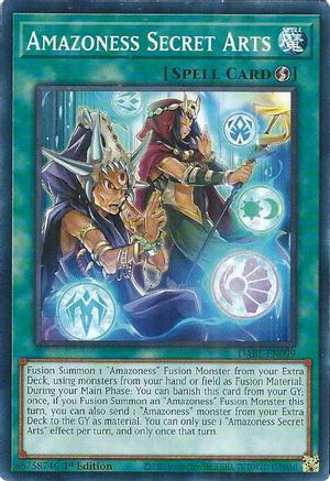 Amazoness Secret Arts (DABL-EN099) - Darkwing Blast 1st Edition Darkwing Blast Yugioh Single  Squirtle Squad Card Shop.