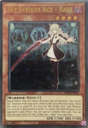 Sky Striker Ace - Raye (UTR) (OP20-EN002) - OTS Tournament Pack 20 Unlimited OTS Tournament Pack 20 Yugioh Single  Squirtle Squad Card Shop.