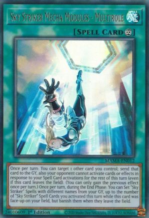 Sky Striker Mecha Modules - Multirole (MAMA-EN012) - Magnificent Mavens 1st Edition Magnificent Mavens Yugioh Single  Squirtle Squad Card Shop.