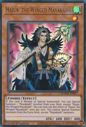 Hajun, the Winged Mayakashi (MAMA-EN017) - Magnificent Mavens 1st Edition Magnificent Mavens Yugioh Single  Squirtle Squad Card Shop.