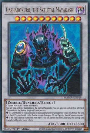 Gashadokuro, the Skeletal Mayakashi (MAMA-EN018) - Magnificent Mavens 1st Edition Magnificent Mavens Yugioh Single  Squirtle Squad Card Shop.